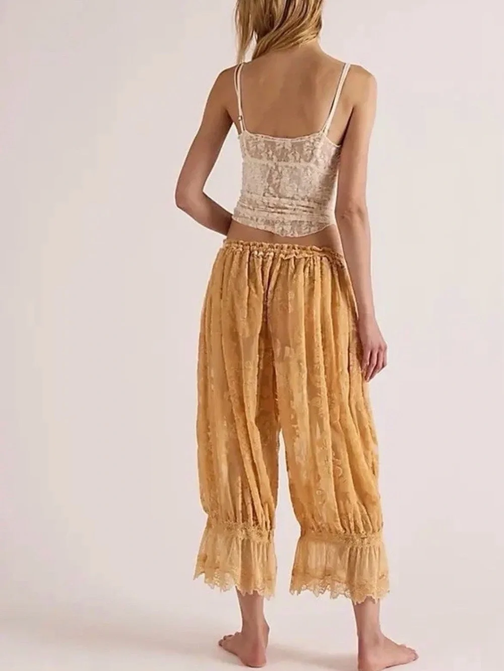 ⭐️NWT Free People Forever Young Burnout Bloomers⭐️ - Picture 2 of 8